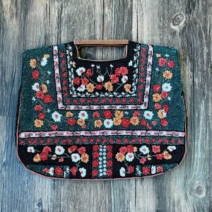 NWT Beaded Anthropologie Bag